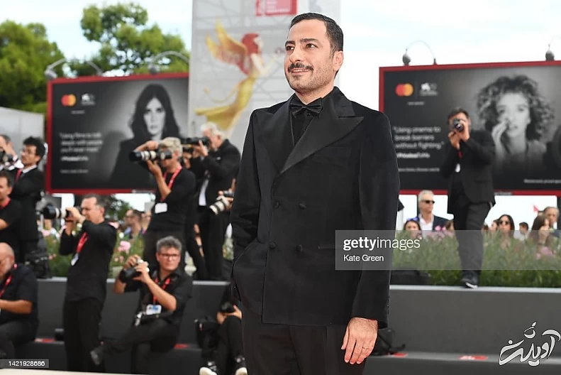 (تصاویر) نوید محمدزاده، دایانا حبیبی و وحید جلیلوند روی فرش قرمز ونیز